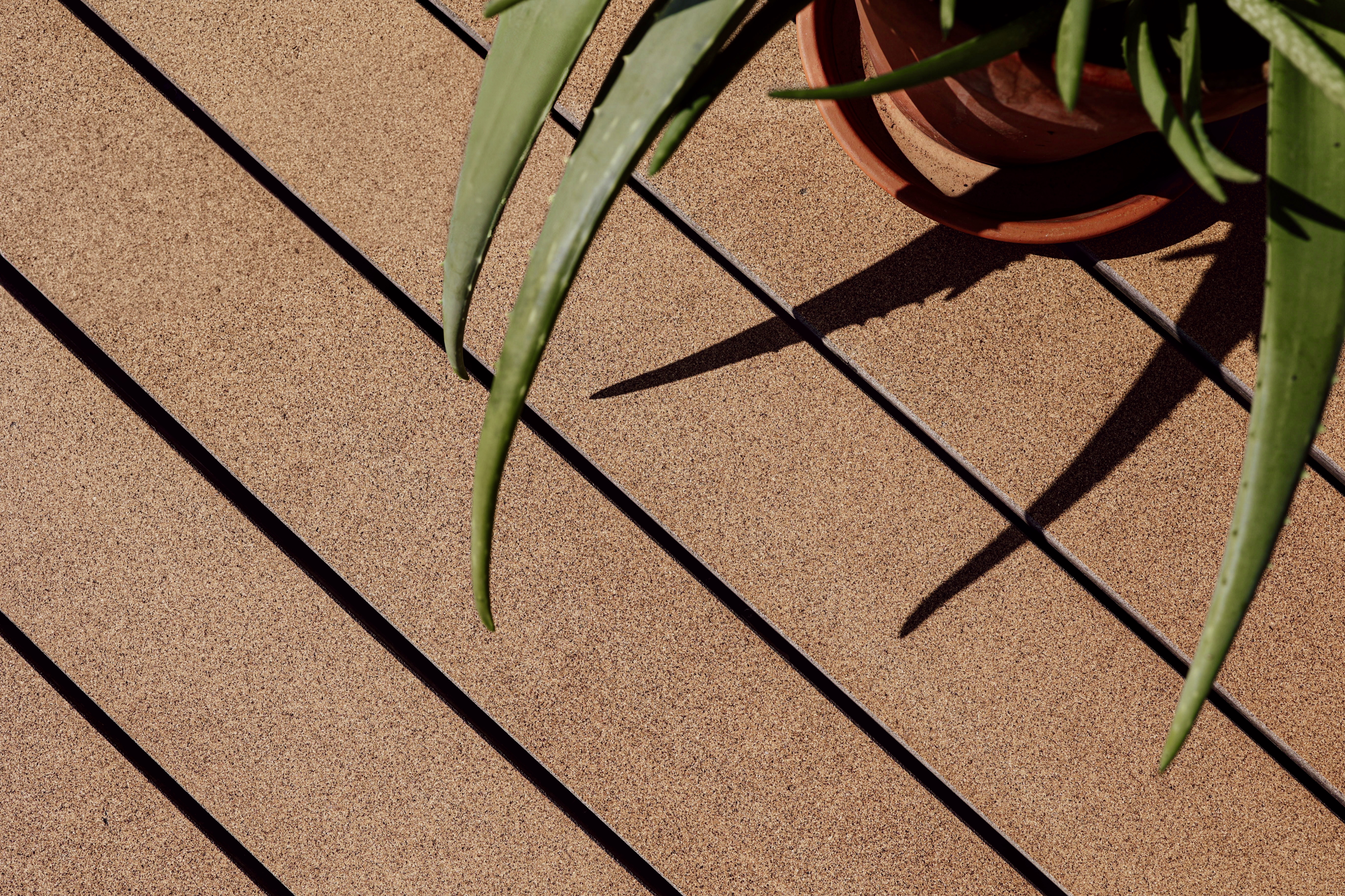 Kork auf Lärche: Eine Wohlfühl-Terrasse