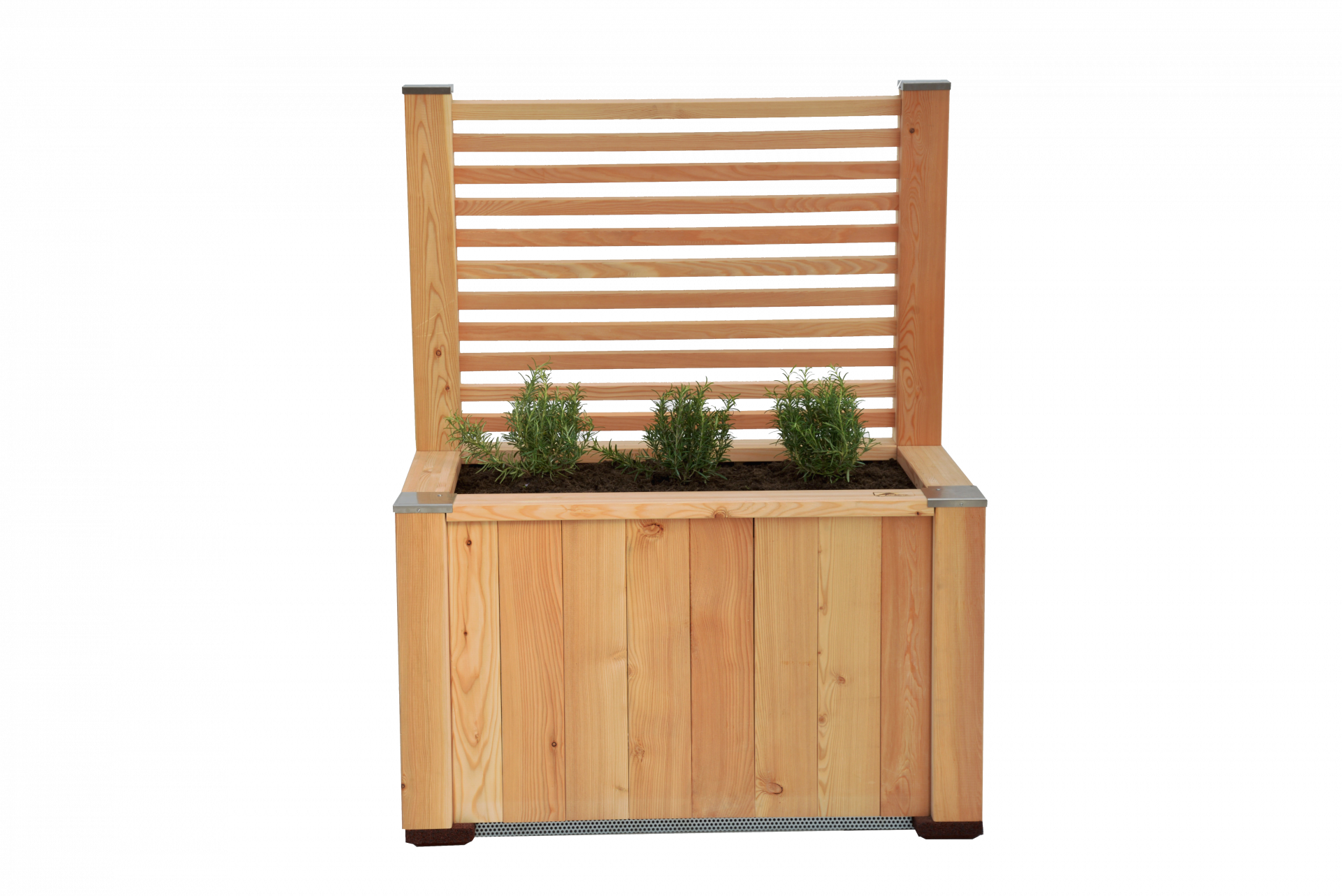 Hochbeet für den Garten und mit Einsatz für den Balkon oder Terrasse